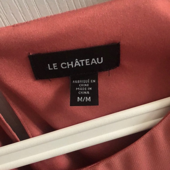 NWOT Le Chateau Elastic Hem Blouse - Picture 2 of 4